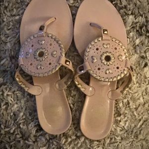 Women’s Jack Rogers jelly size 6 light pink